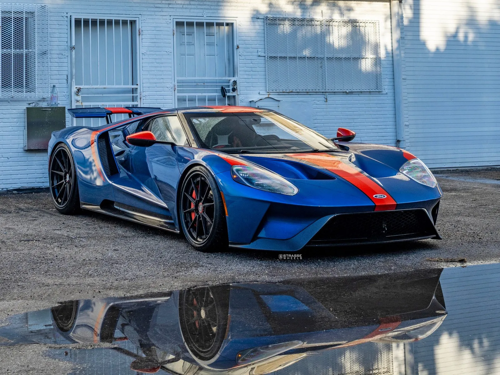 Strasse SV10 Deep Concave FS on Ford GT Second generation (2017-2022), photo 3