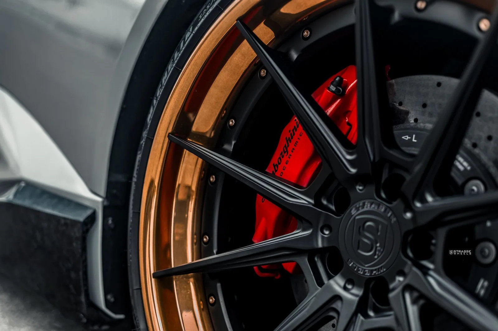 Strasse SV10 Deep Concave FS on Lamborghini Huracan (2014), photo 4