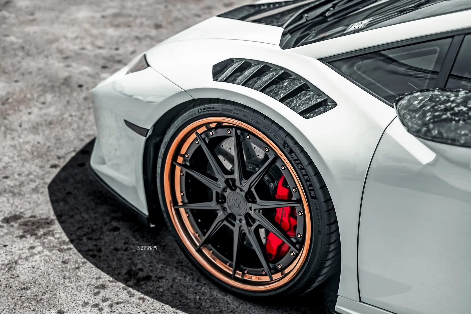 Strasse SV10 Deep Concave FS on Lamborghini Huracan (2014), photo 3