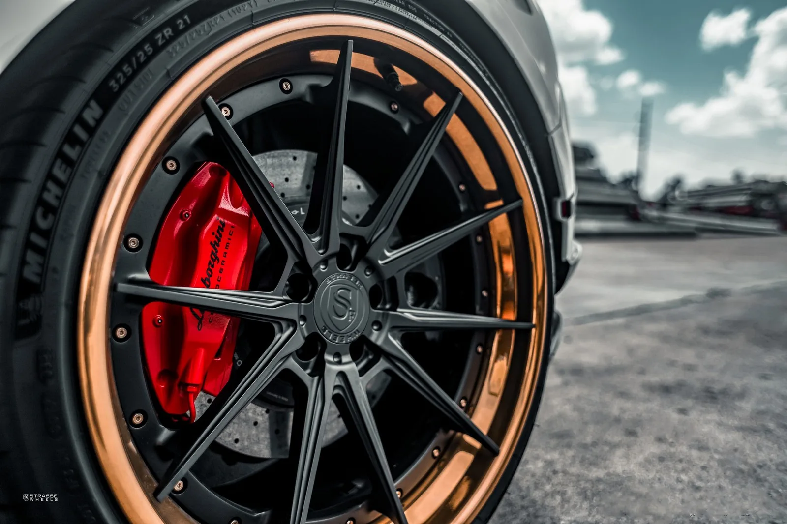 Strasse SV10 Deep Concave FS on Lamborghini Huracan (2014), photo 8