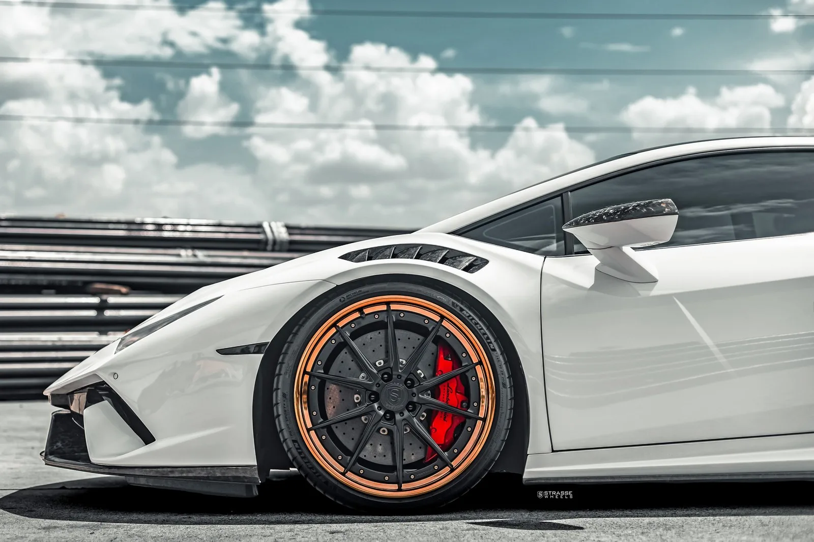 Strasse SV10 Deep Concave FS on Lamborghini Huracan (2014), photo 2