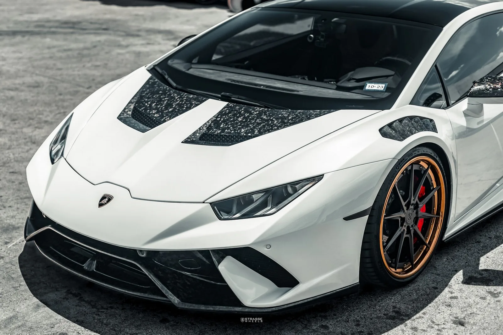 Strasse SV10 Deep Concave FS on Lamborghini Huracan (2014), photo 6