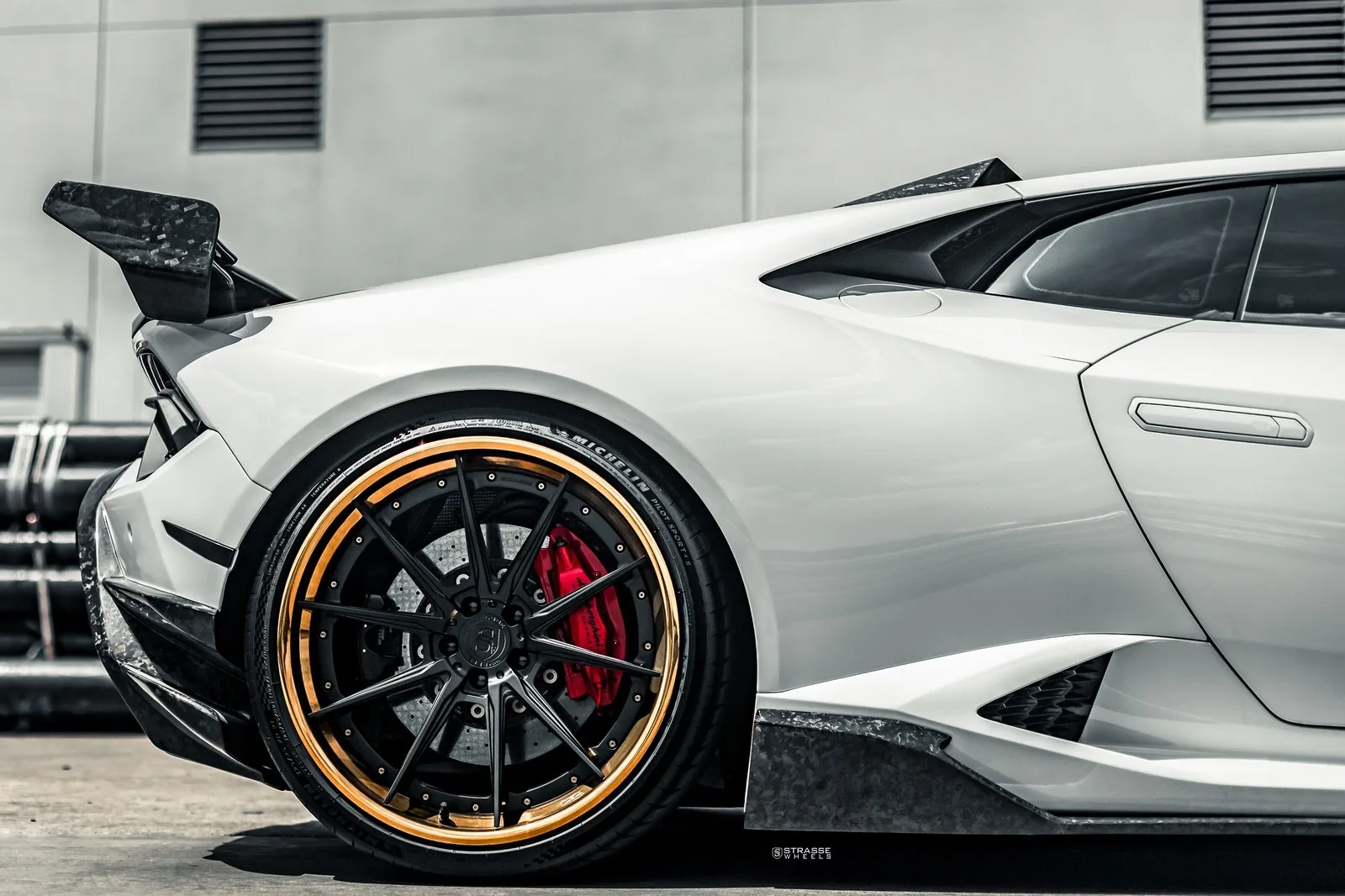 Strasse SV10 Deep Concave FS on Lamborghini Huracan (2014), photo 11