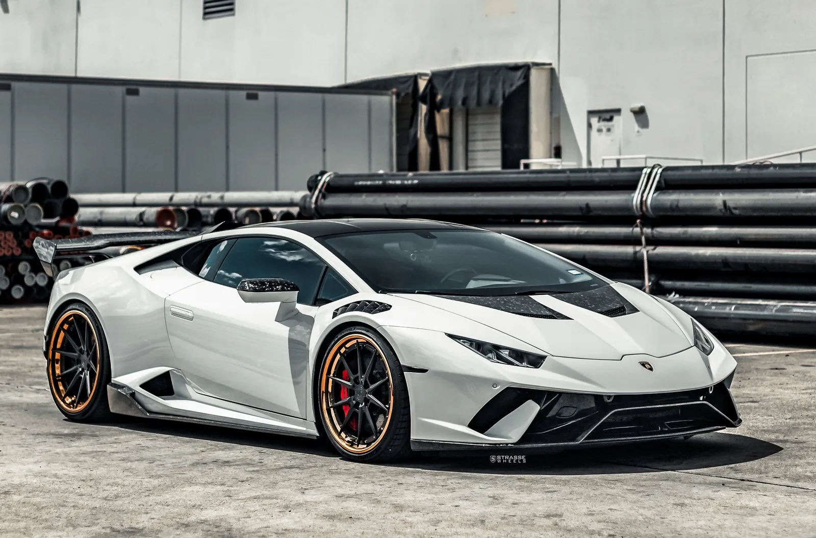 Strasse SV10 Deep Concave FS on Lamborghini Huracan (2014), photo 10