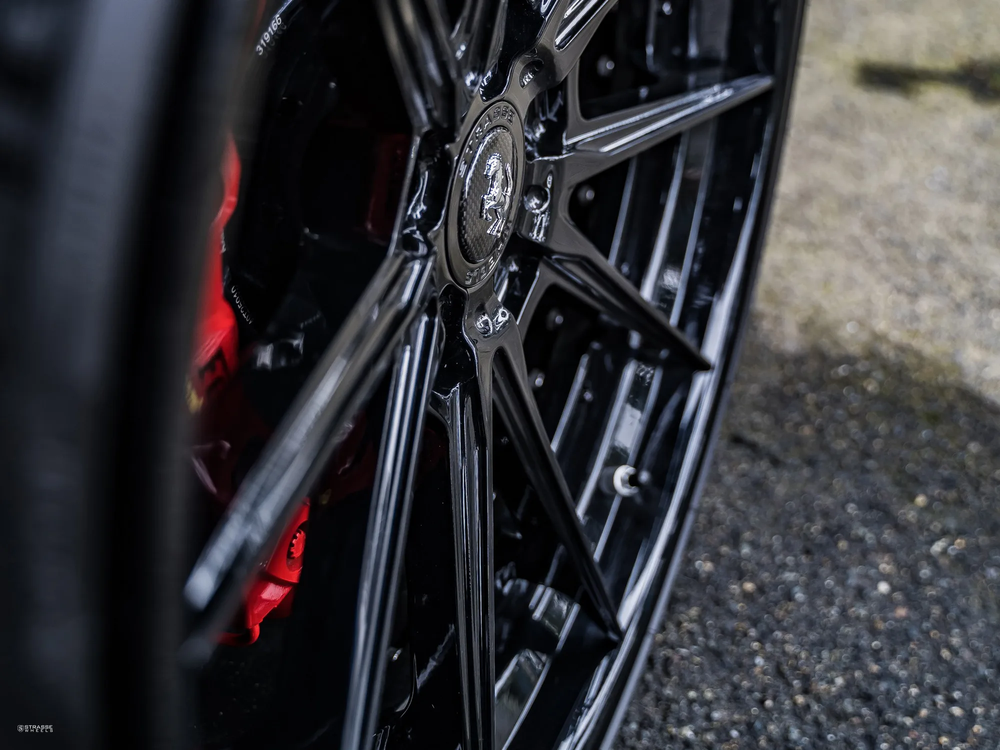 Strasse SV10 Deep Concave FS on Ferrari F8 F142MFL, photo 12