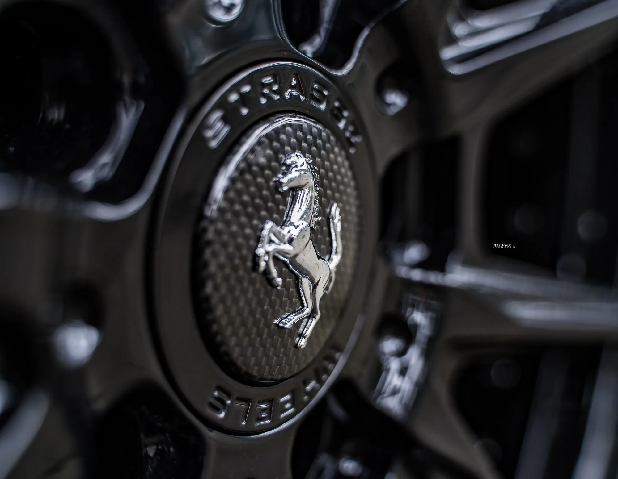Strasse SV10 Deep Concave FS on Ferrari F8 F142MFL, photo 2