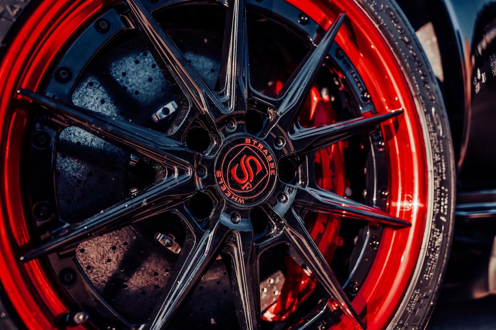 Strasse SV10 Deep Concave FS on Chevrolet Corvette C2, photo 8