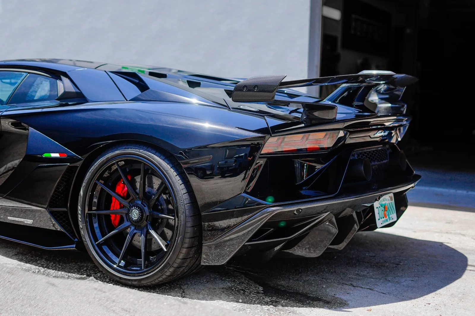 Strasse SV10 Deep Concave FS on Lamborghini Aventador SVJ LP 770-4 (2018-2022), photo 4