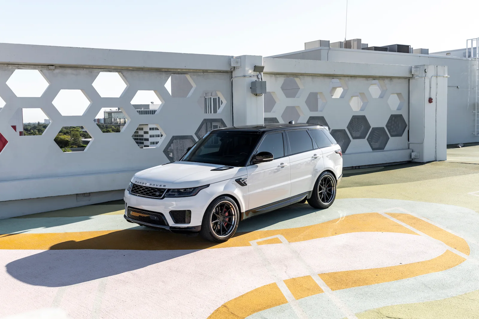 Strasse SV10 Deep Concave FS on Land Rover Range Rover Sport L494.1