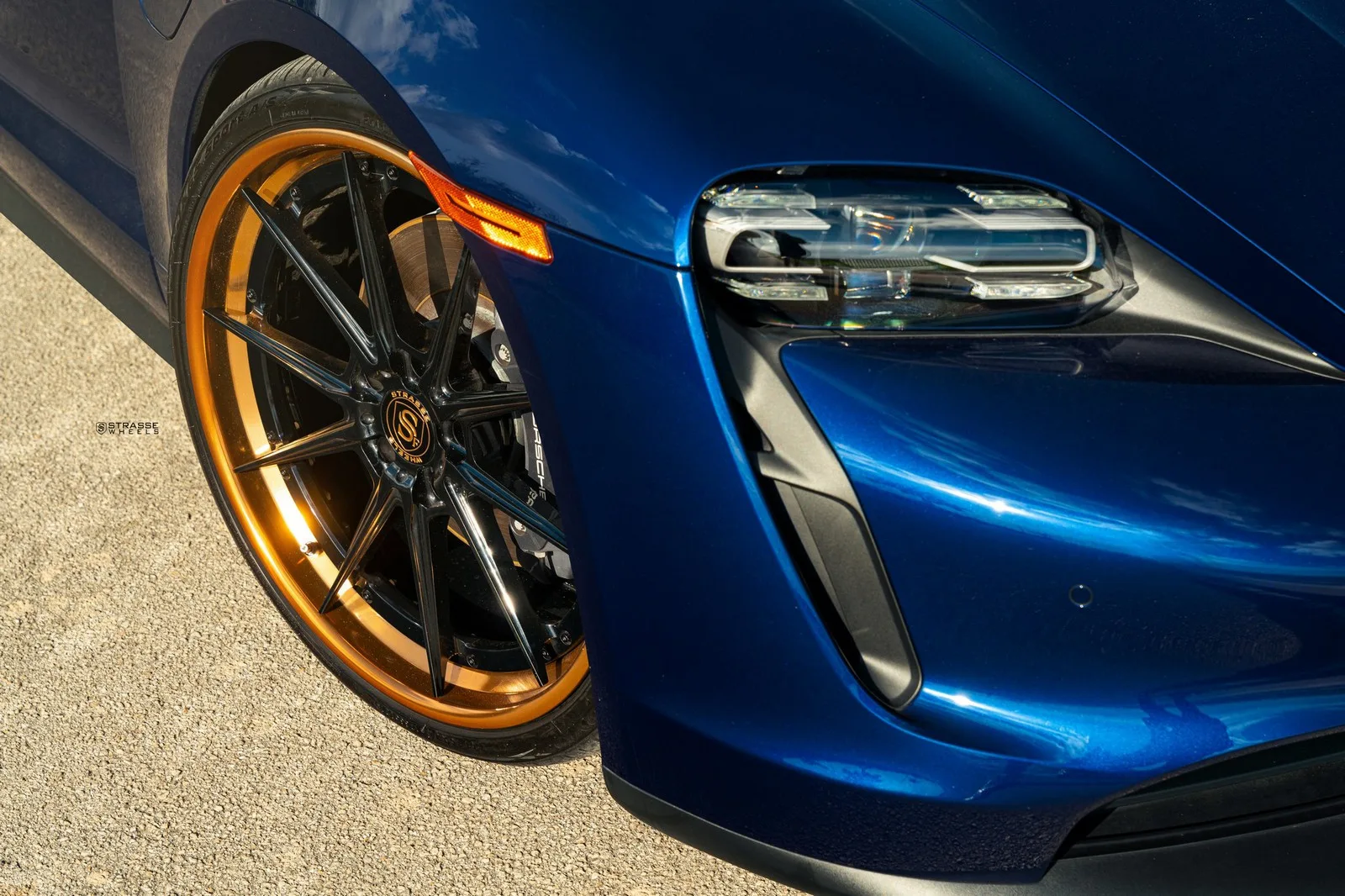 Strasse SV10 Deep Concave FS on Porsche Taycan J1.1, photo 5