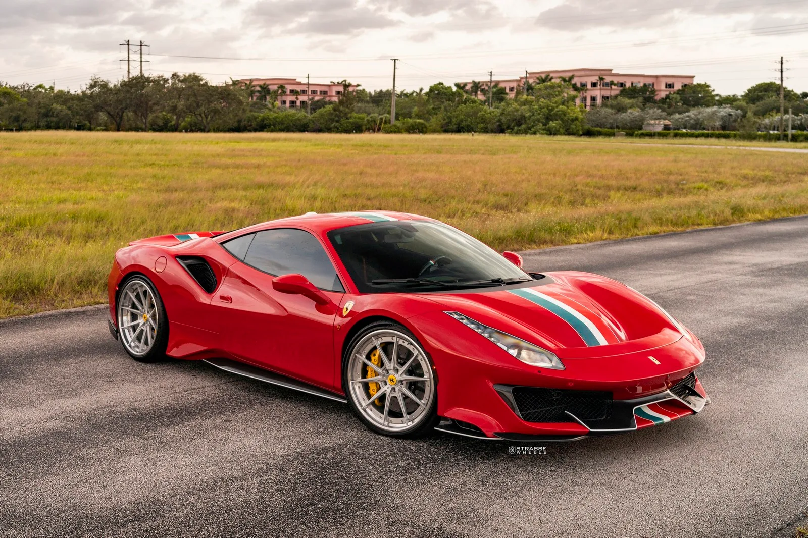 Strasse SV10 Deep Concave FS on Ferrari 488, photo 11