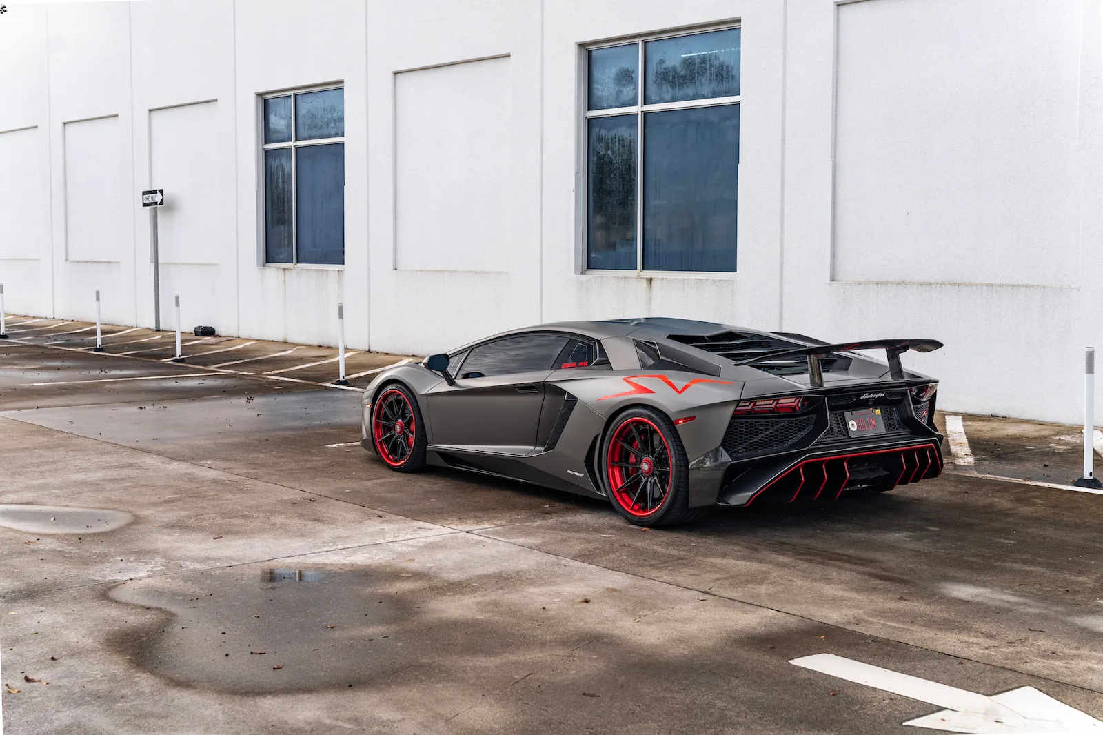 Strasse SV10-RS Deep Concave FS on Lamborghini Aventador First Gen.1, photo 5
