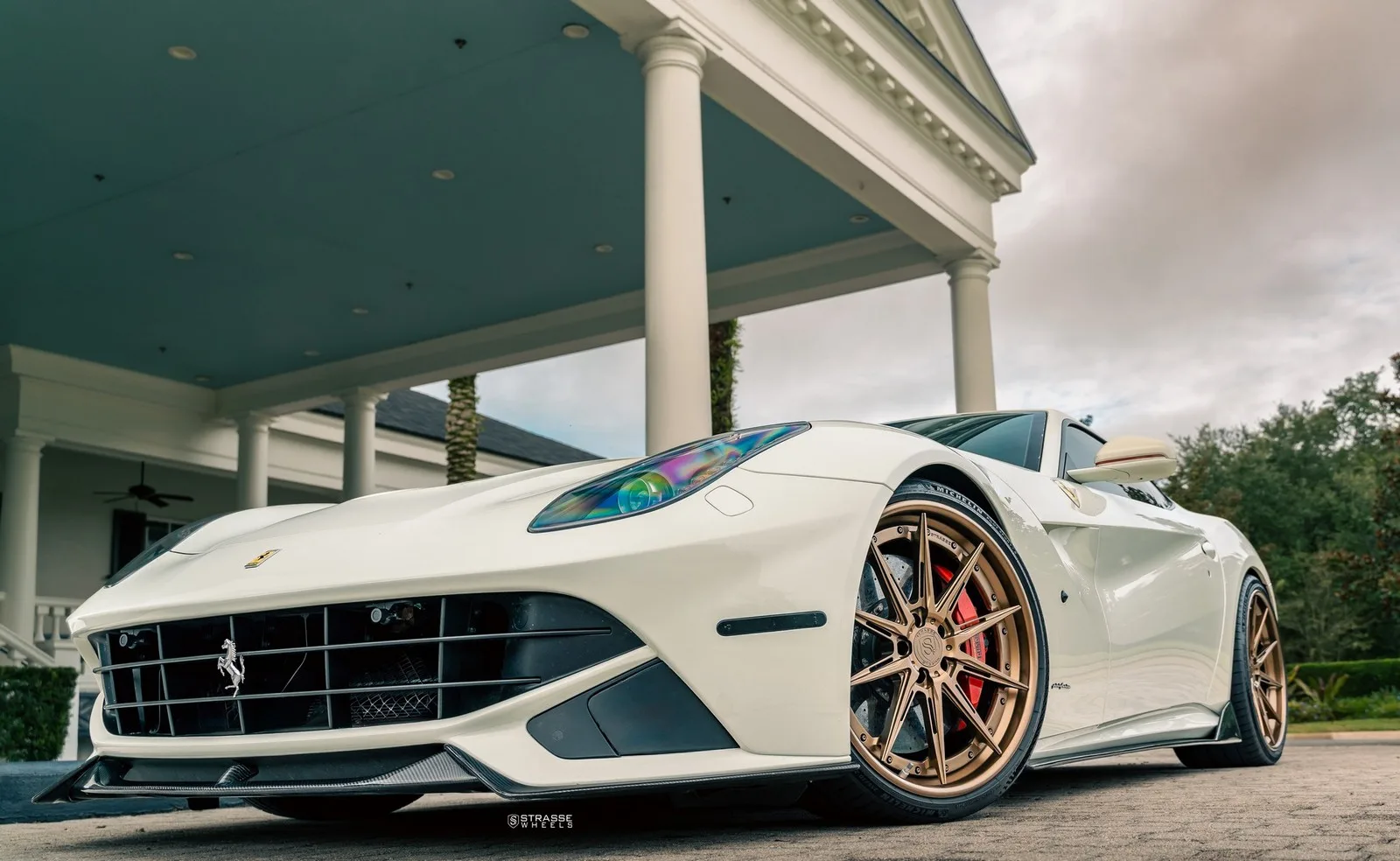 Strasse SV10-RS Deep Concave FS on Ferrari F12 F152, photo 4