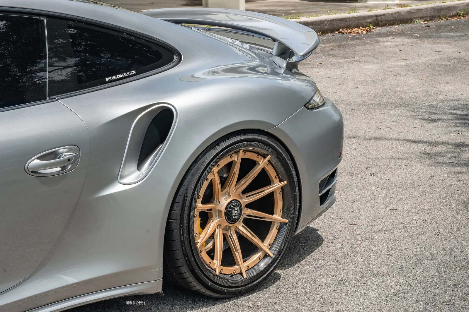 Strasse SV10-RS Ultralight Carbon on Porsche 911 991.1, photo 12