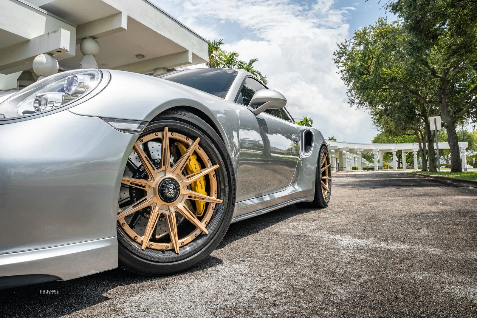 Strasse SV10-RS Ultralight Carbon on Porsche 911 991.1, photo 2