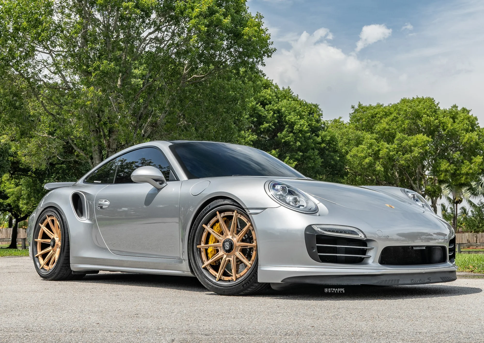 Strasse SV10-RS Ultralight Carbon on Porsche 911 991.1, photo 6