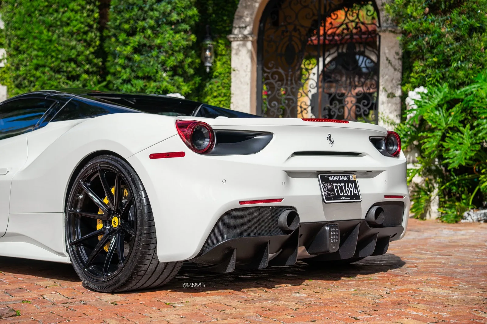 Strasse SV10 SL Deep Concave Monoblock on Ferrari 488, photo 11