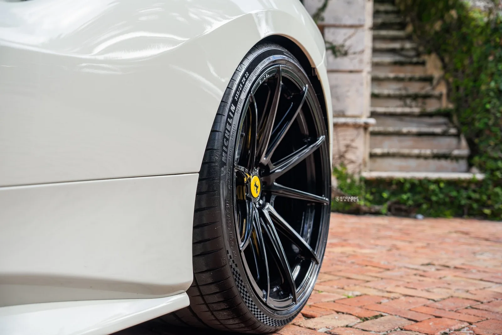Strasse SV10 SL Deep Concave Monoblock on Ferrari 488, photo 2