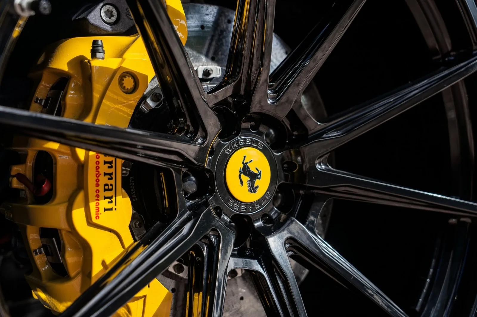 Strasse SV10 SL Deep Concave Monoblock on Ferrari 488, photo 4