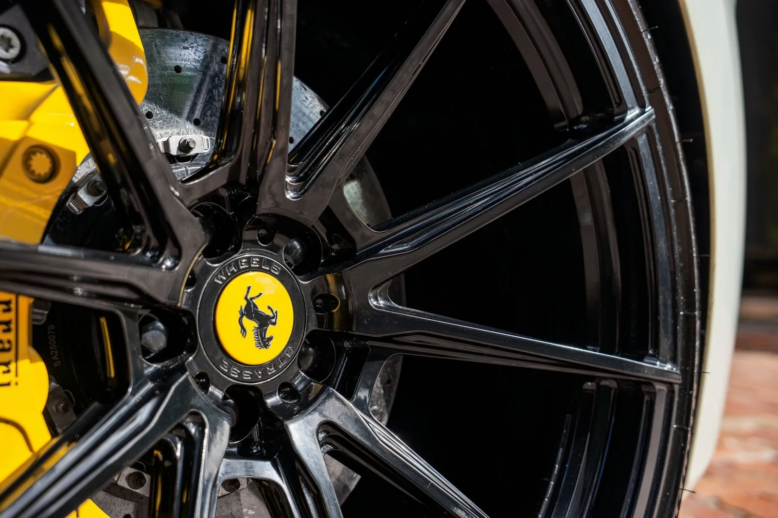 Strasse SV10 SL Deep Concave Monoblock on Ferrari 488, photo 6