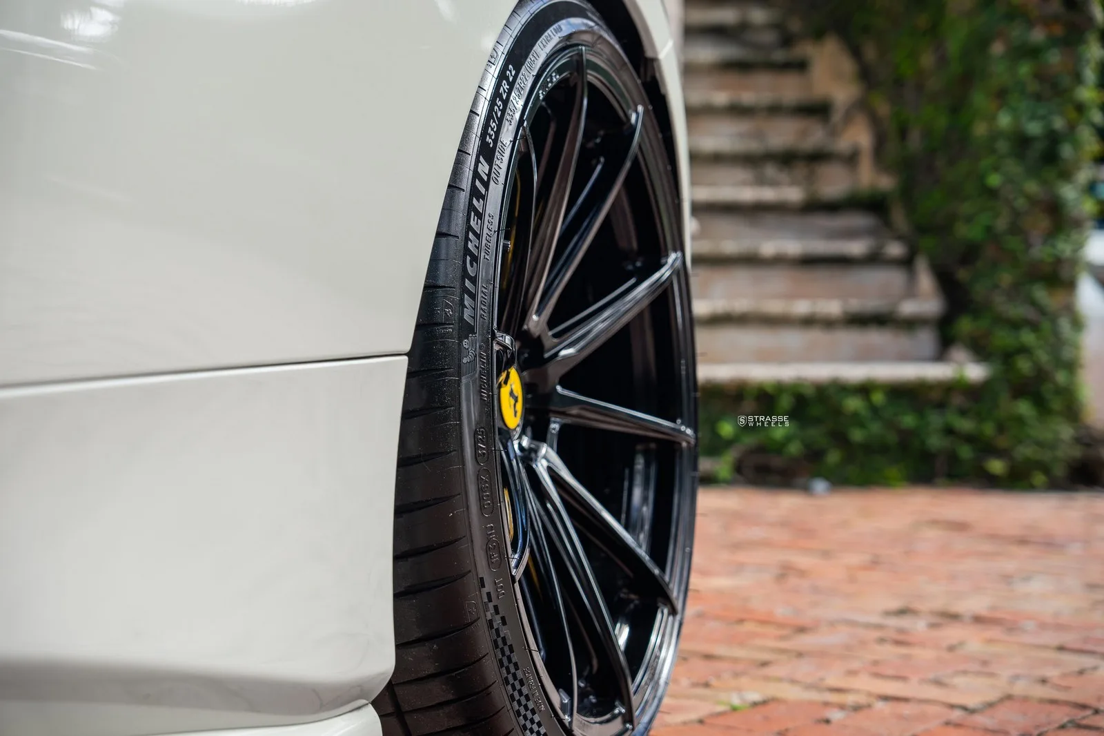 Strasse SV10 SL Deep Concave Monoblock on Ferrari 488, photo 5