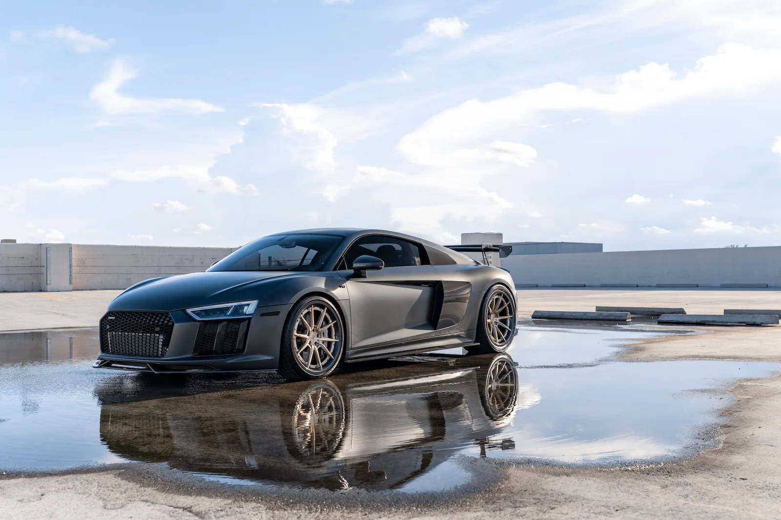 Strasse SV10 Ultralight Carbon on Audi R8 Type 4S.1