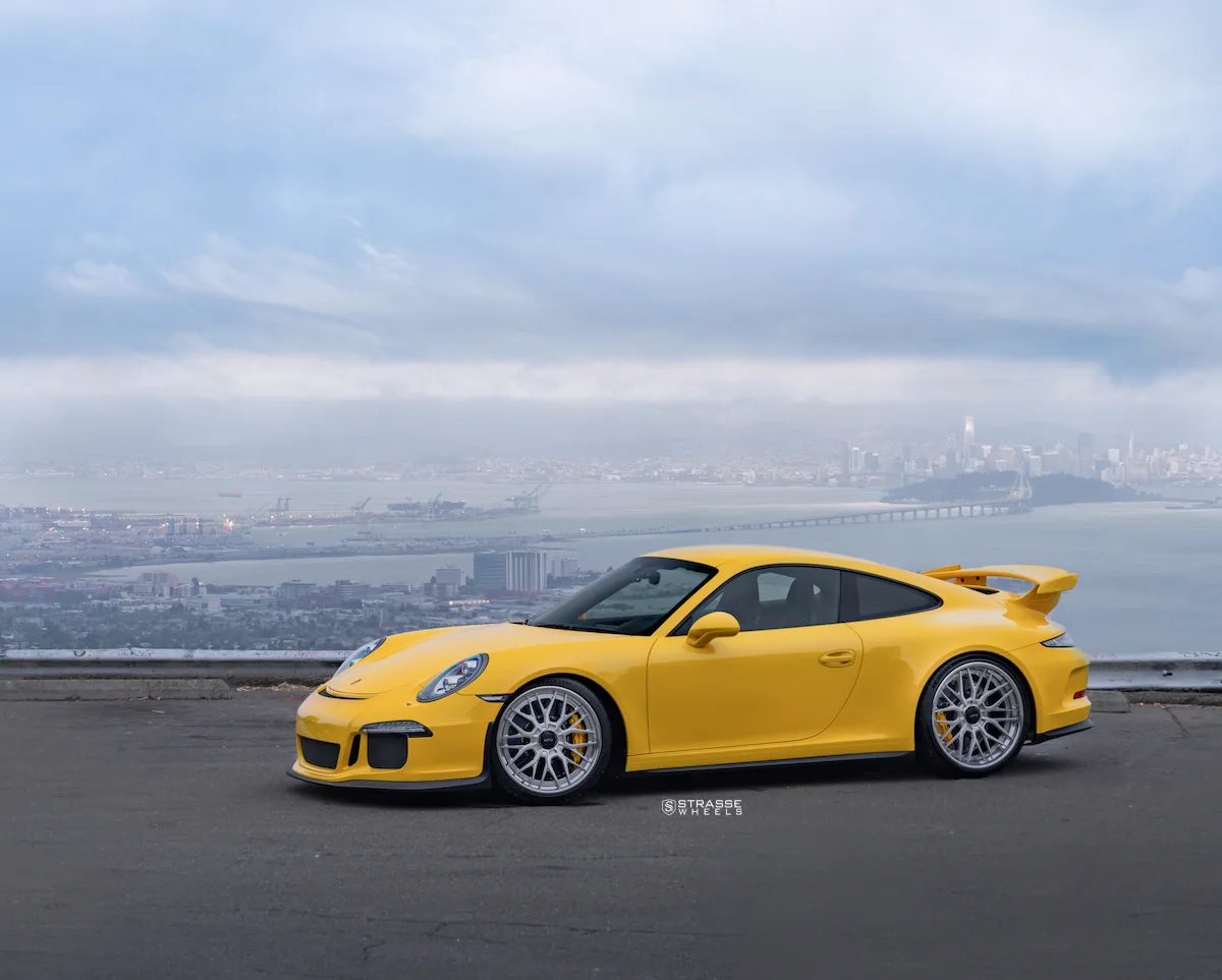 Strasse SV10M Deep Concave FS on Porsche 911 991.1, photo 10