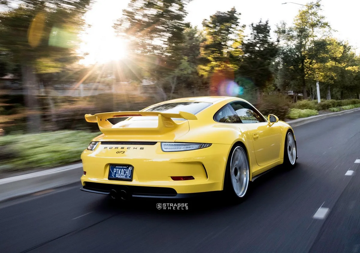Strasse SV10M Deep Concave FS on Porsche 911 991.1, photo 11