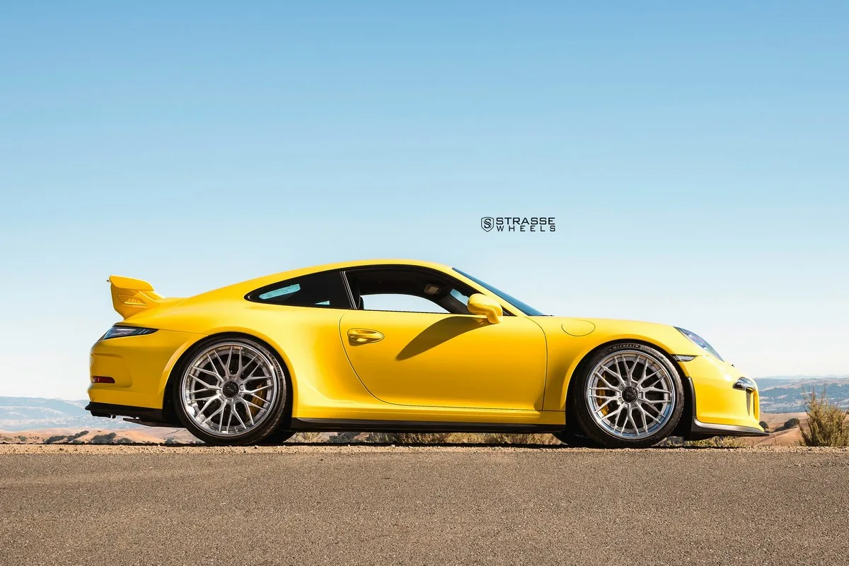 Strasse SV10M Deep Concave FS on Porsche 911 991.1, photo 4