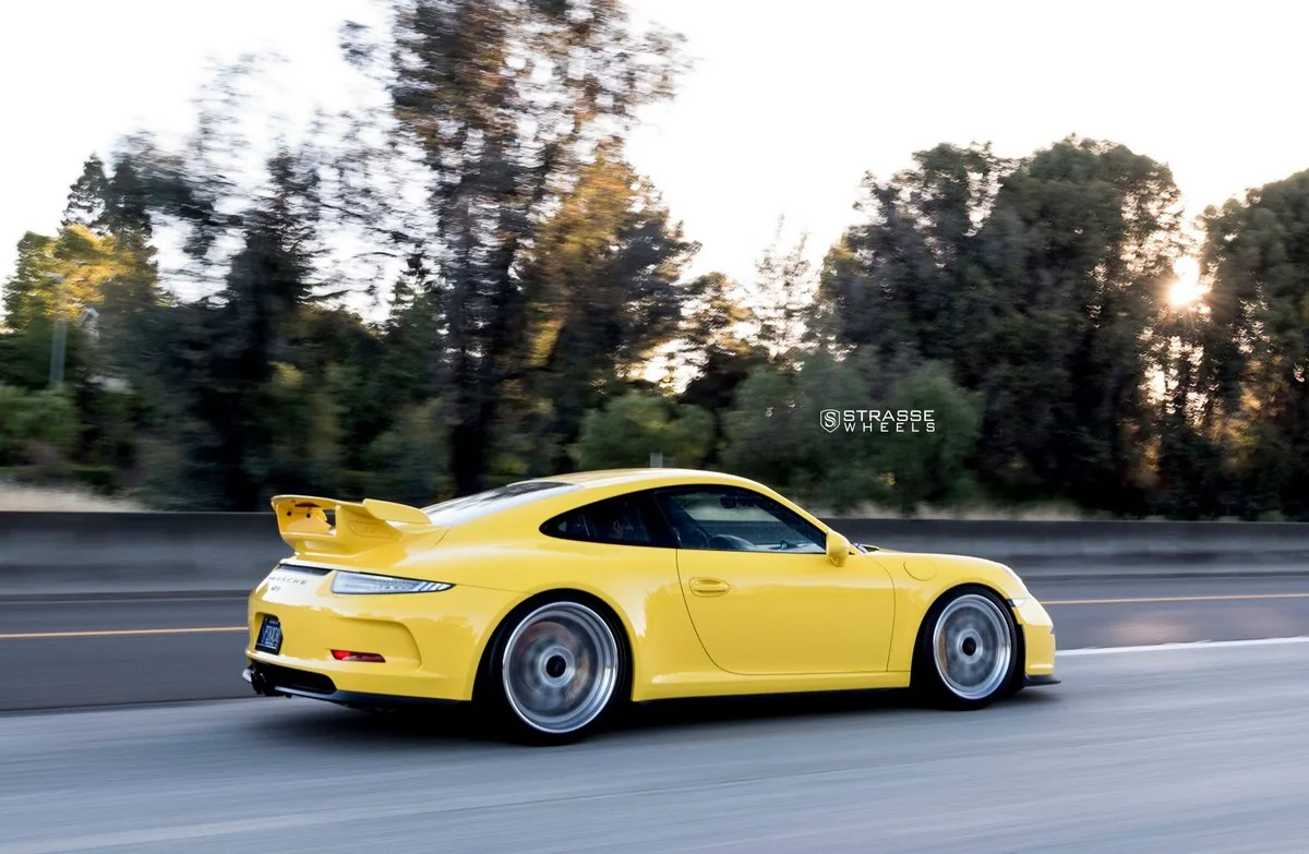 Strasse SV10M Deep Concave FS on Porsche 911 991.1, photo 9