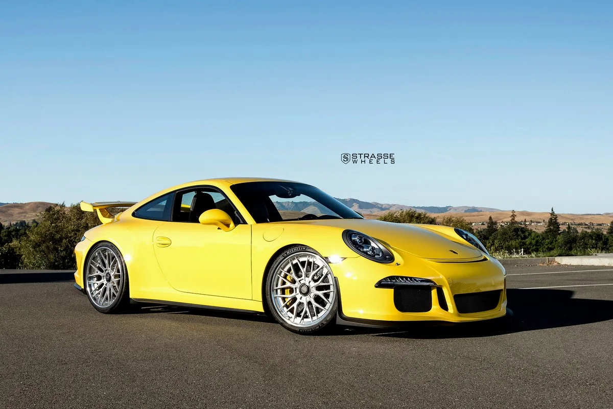 Strasse SV10M Deep Concave FS on Porsche 911 991.1