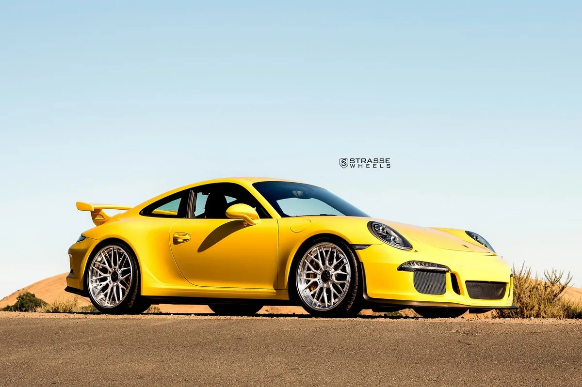Strasse SV10M Deep Concave FS on Porsche 911 991.1, photo 2