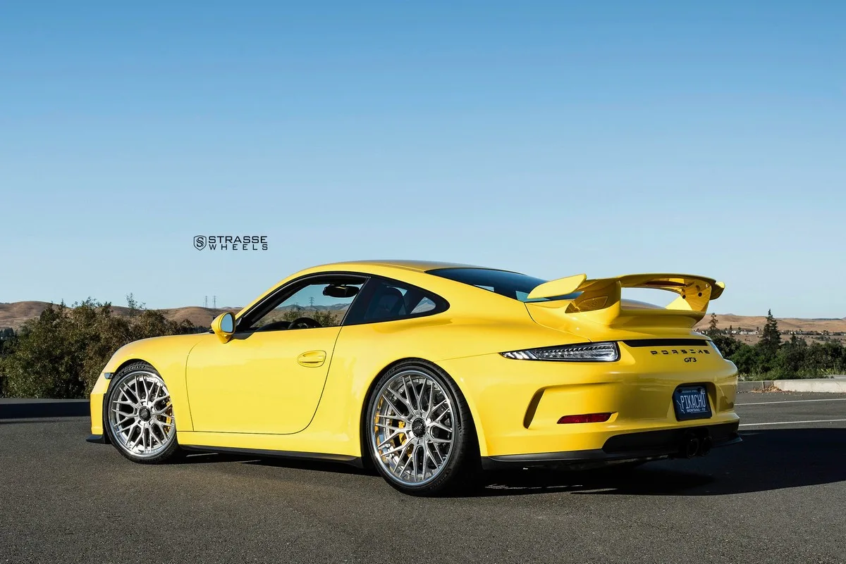 Strasse SV10M Deep Concave FS on Porsche 911 991.1, photo 8