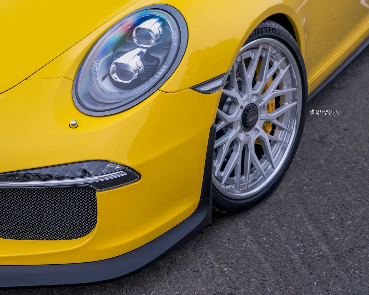 Strasse SV10M Deep Concave FS on Porsche 911 991.1, photo 12