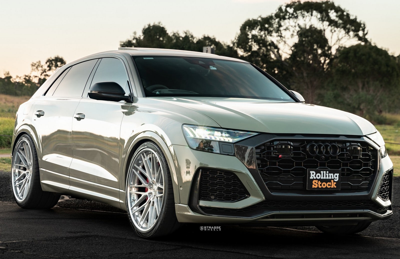 Strasse SV10M Deep Concave FS on Audi Q8 4M.1, photo 6