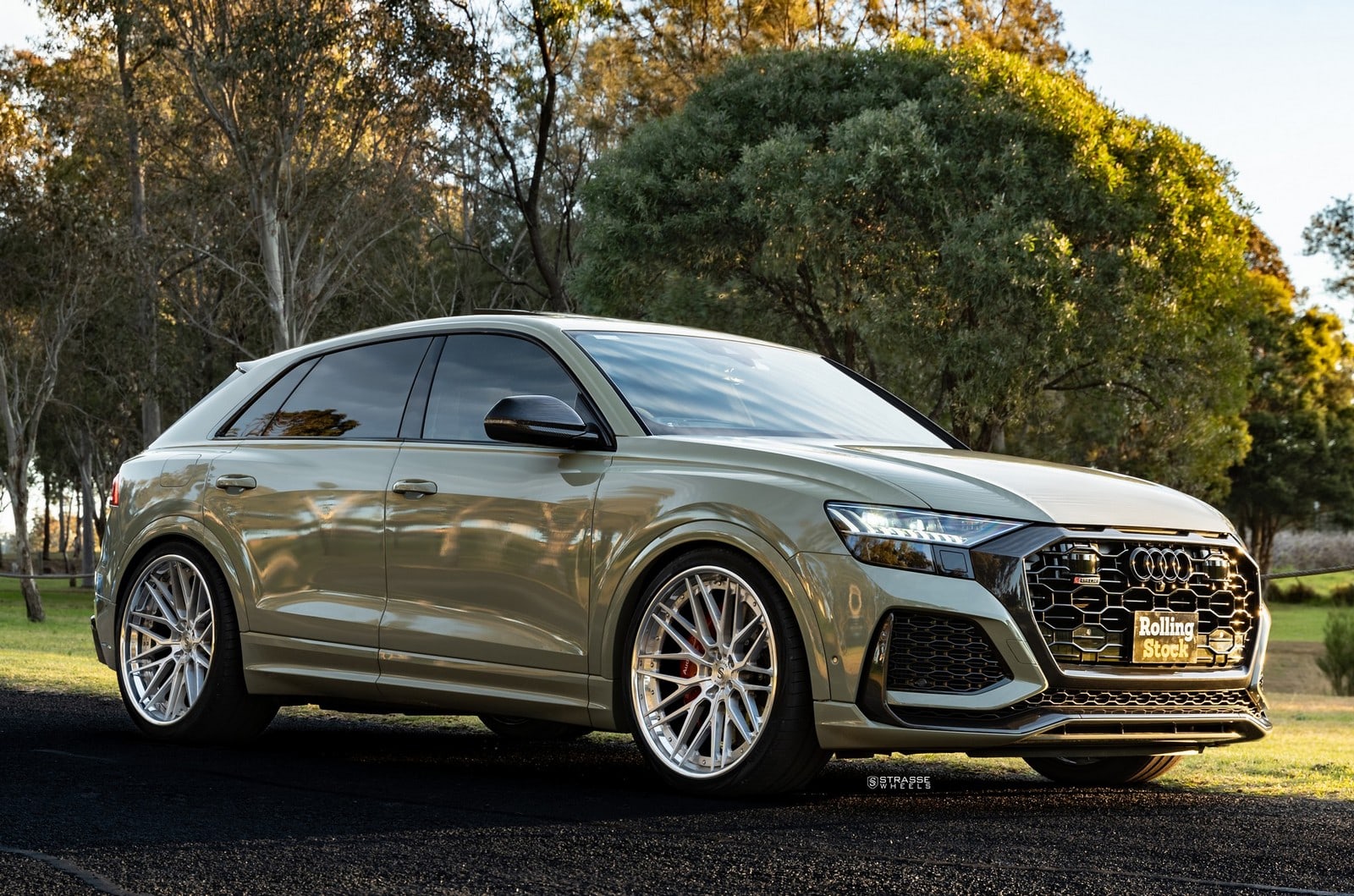 Strasse SV10M Deep Concave FS on Audi Q8 4M.1, photo 8