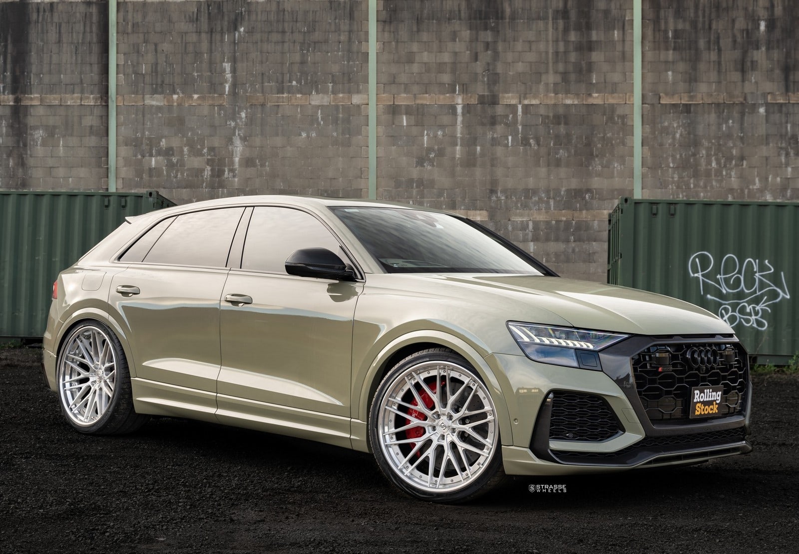 Strasse SV10M Deep Concave FS on Audi Q8 4M.1, photo 9