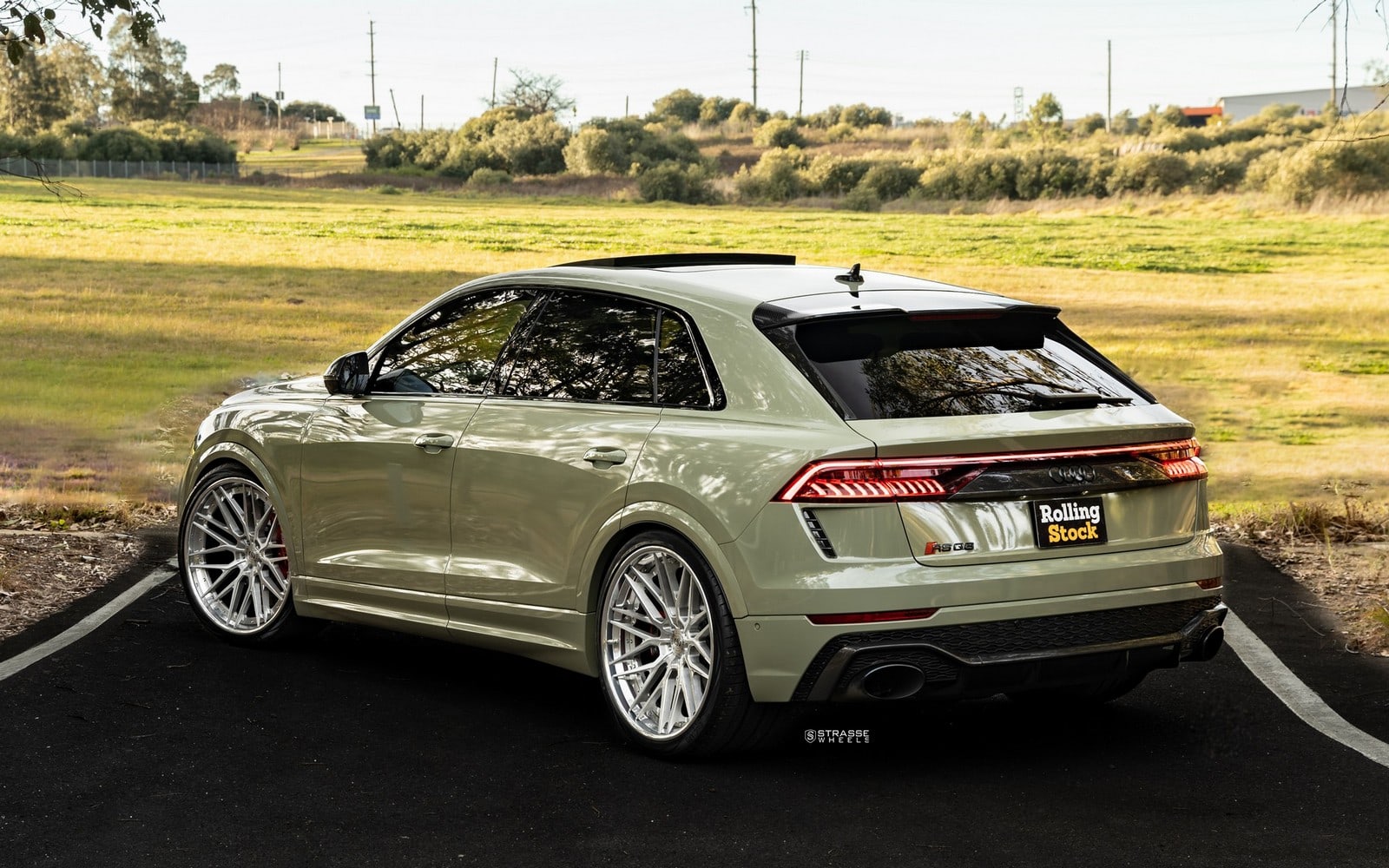 Strasse SV10M Deep Concave FS on Audi Q8 4M.1, photo 10