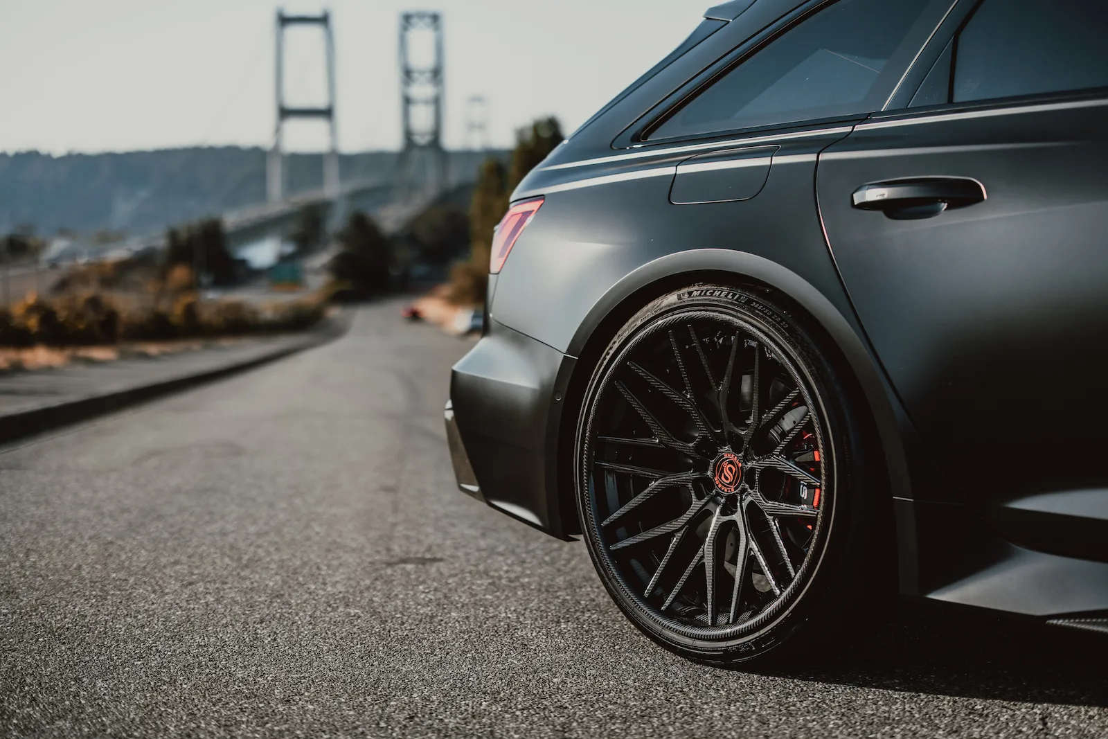Strasse SV10M Deep Concave FS on Audi RS 6 C8.1, photo 6