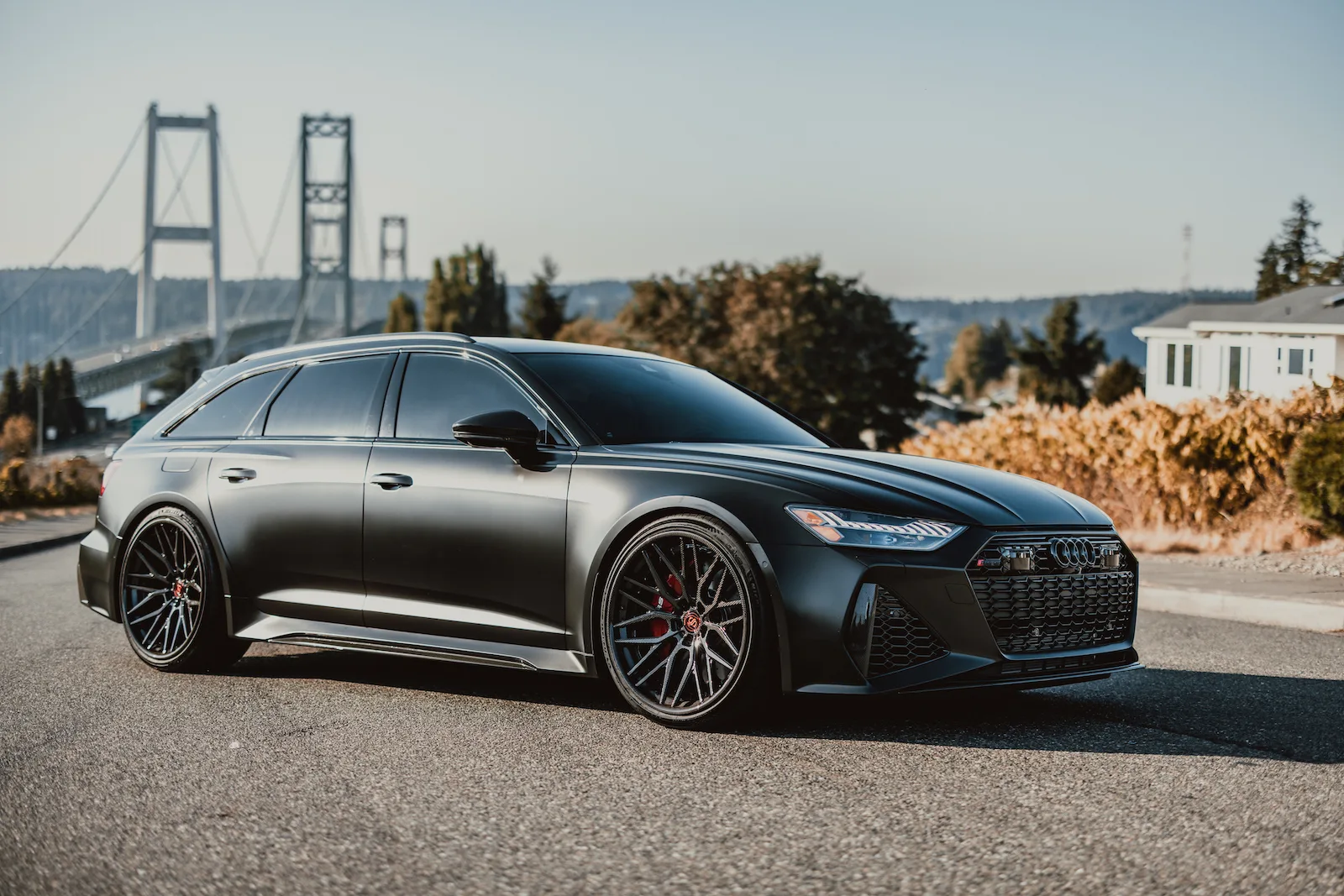 Strasse SV10M Deep Concave FS on Audi RS 6 C8.1