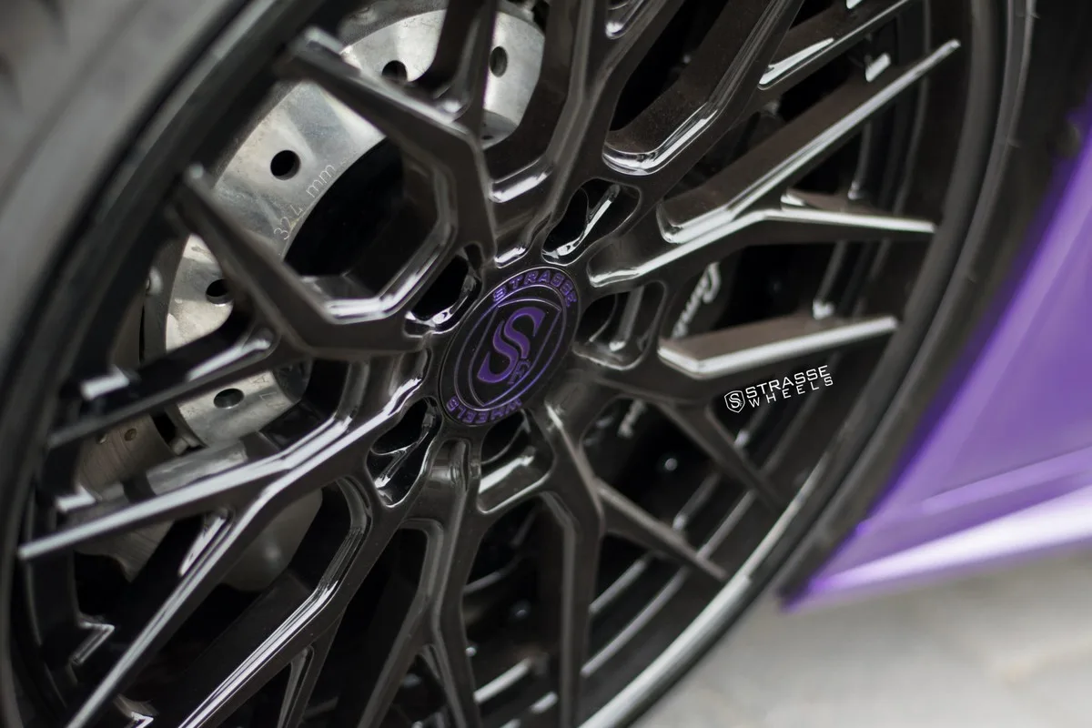 Strasse SV10M Deep Concave FS on Lamborghini Huracan (2014), photo 12