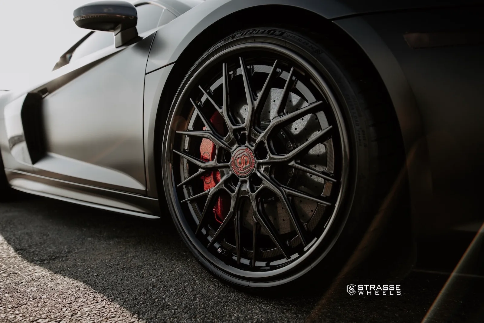 Strasse SV10M Deep Concave FS on Audi R8 Type 4S.1, photo 7
