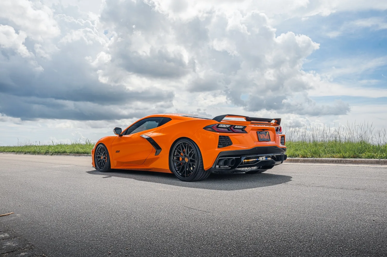 Strasse SV10M Deep Concave FS on Chevrolet Corvette C8, photo 11