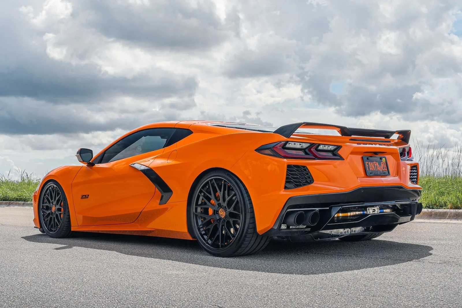 Strasse SV10M Deep Concave FS on Chevrolet Corvette C8, photo 9