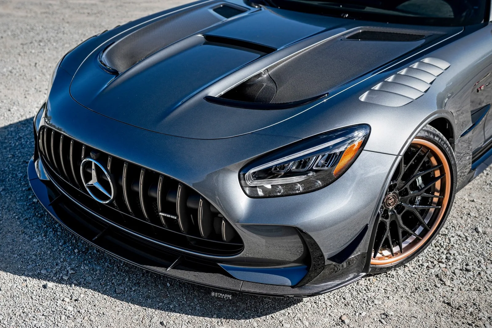 Strasse SV10M Deep Concave FS on Mercedes-Benz AMG GT C190.1, photo 10