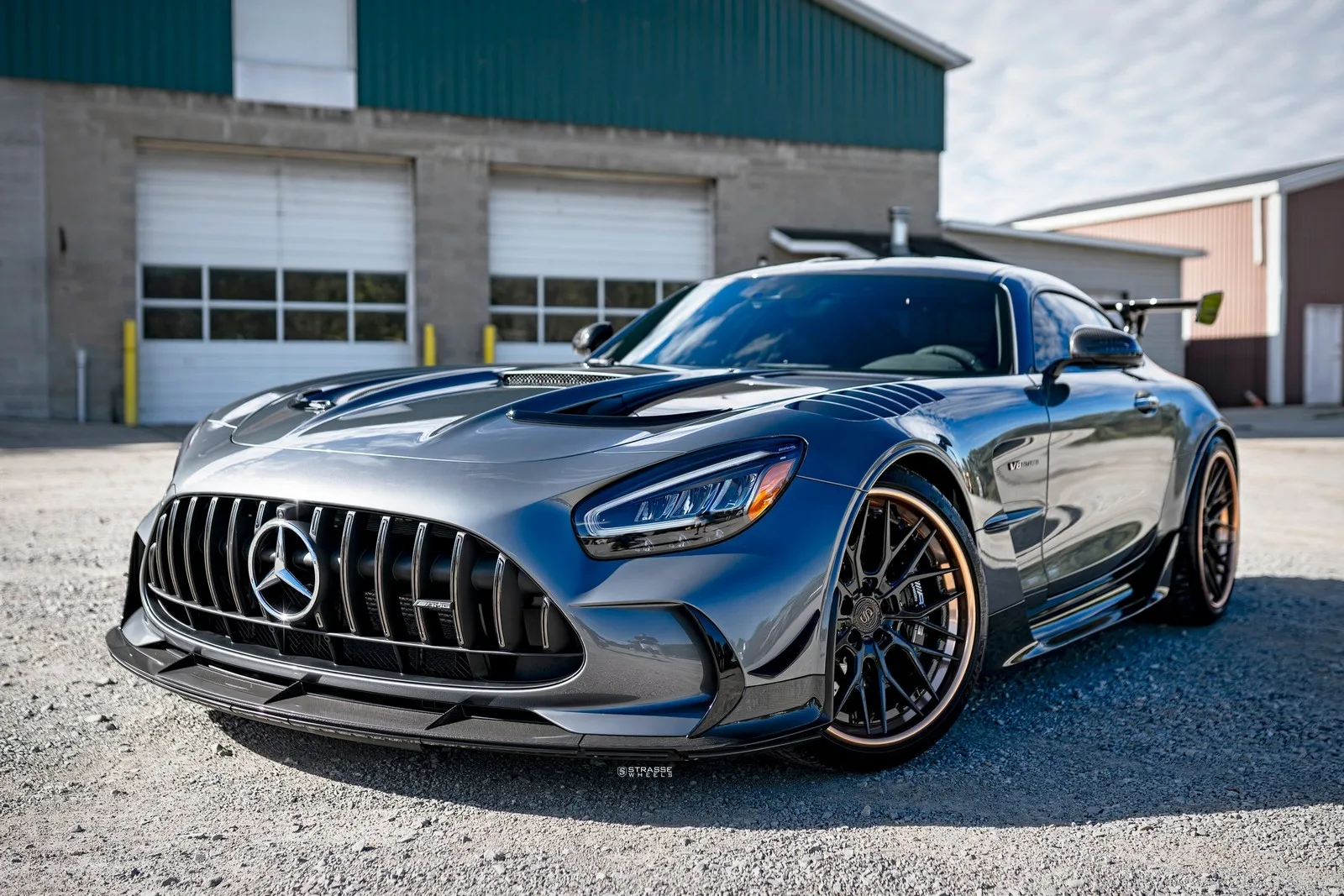 Strasse SV10M Deep Concave FS on Mercedes-Benz AMG GT C190.1, photo 9