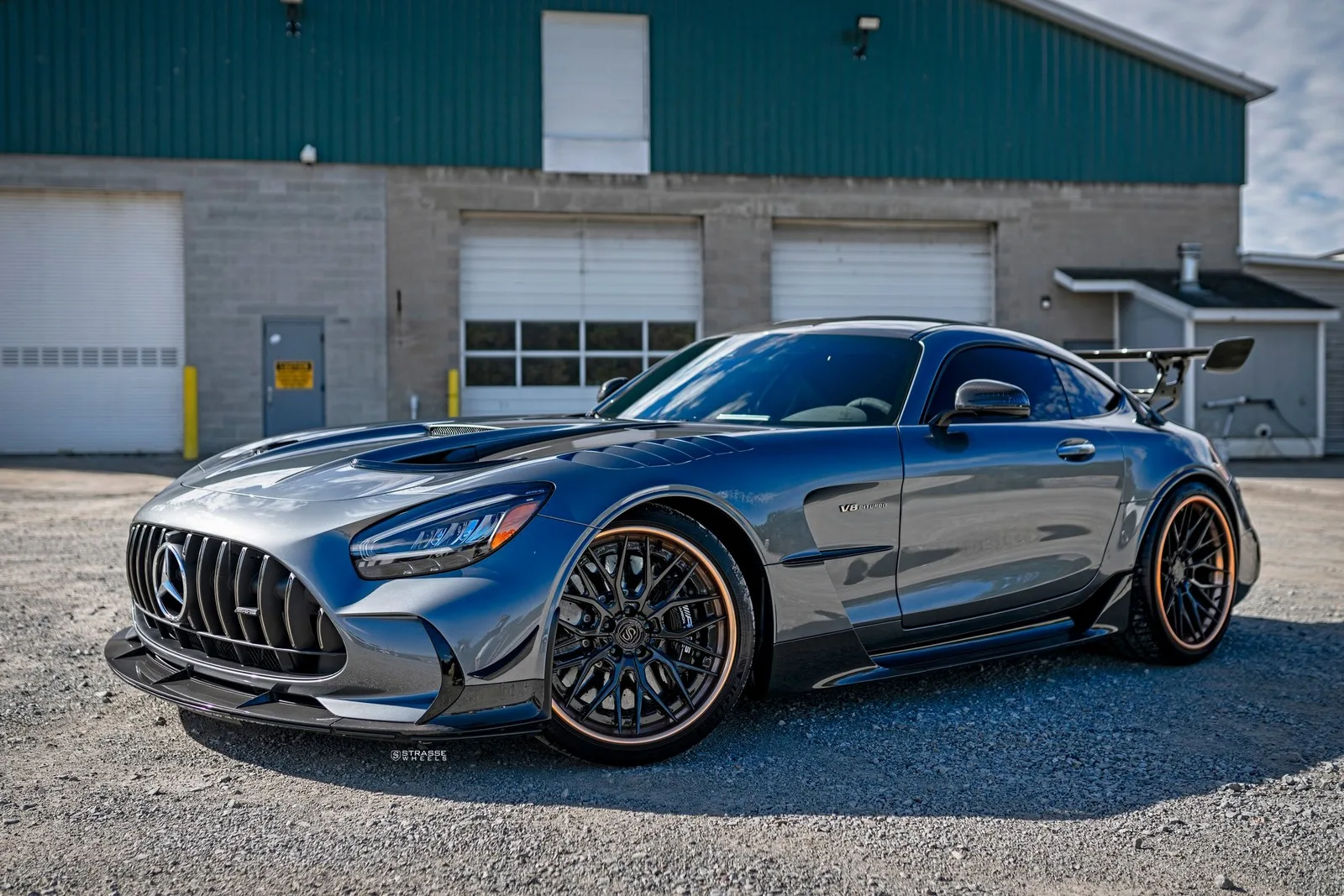 Strasse SV10M Deep Concave FS on Mercedes-Benz AMG GT C190.1, photo 3
