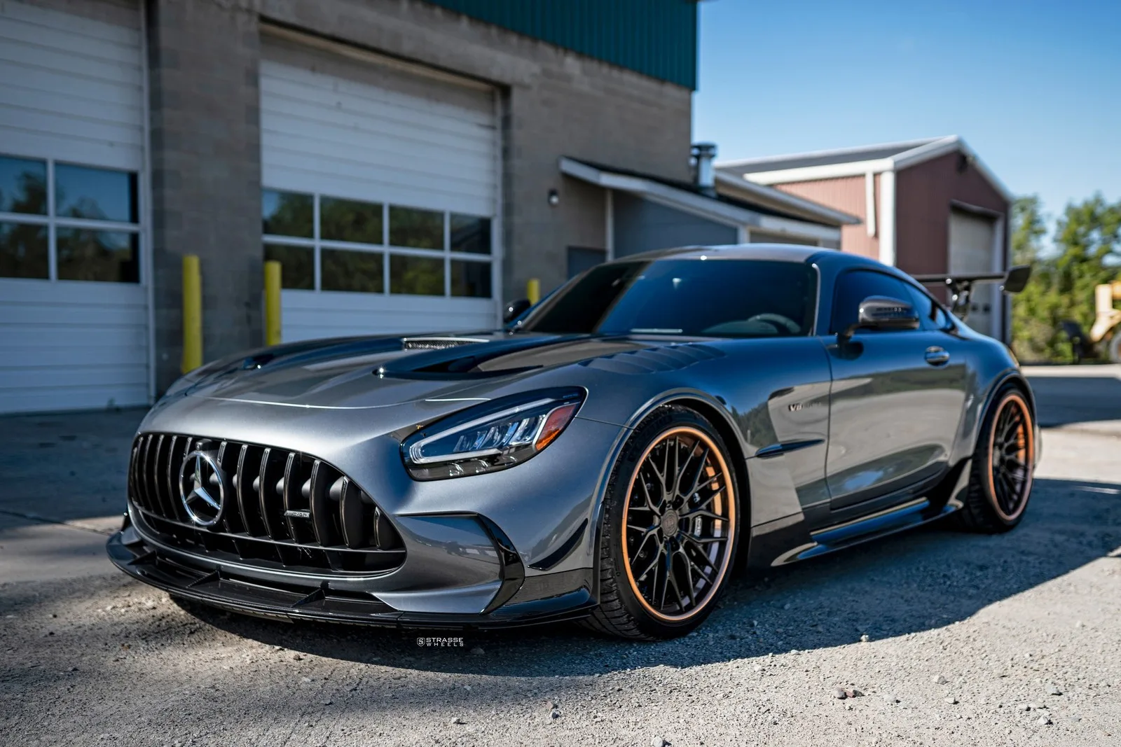 Strasse SV10M Deep Concave FS on Mercedes-Benz AMG GT C190.1, photo 12