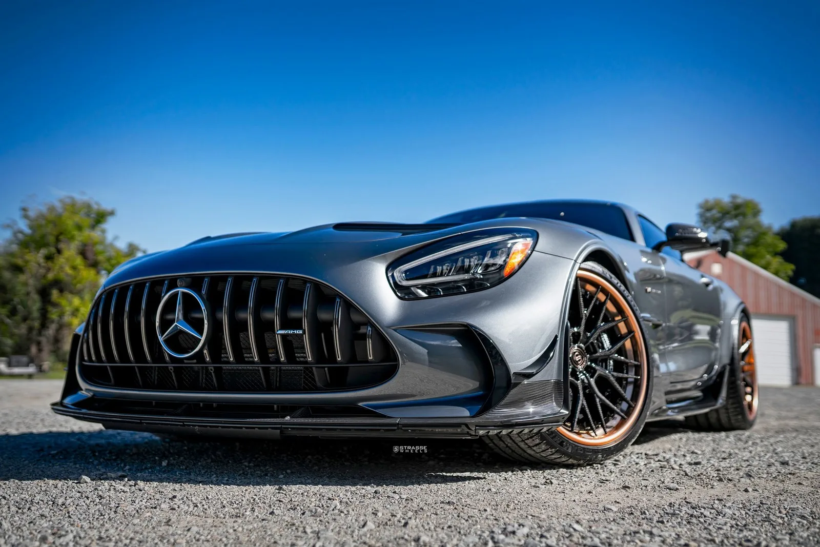 Strasse SV10M Deep Concave FS on Mercedes-Benz AMG GT C190.1, photo 7