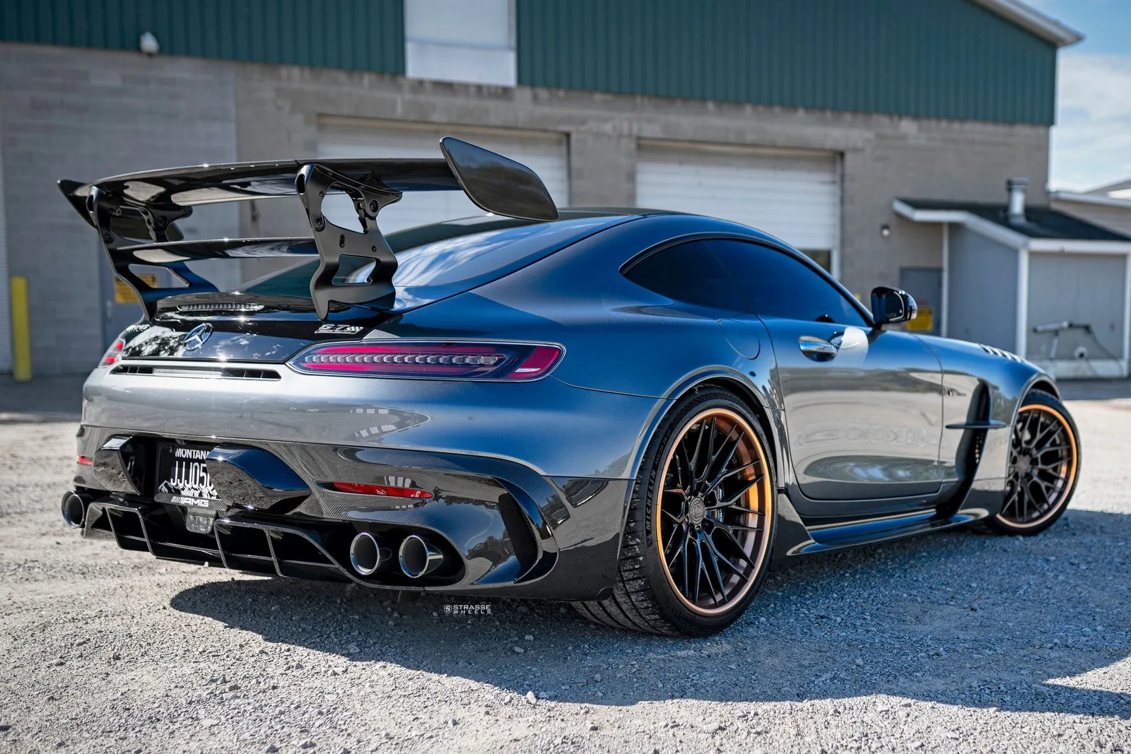 Strasse SV10M Deep Concave FS on Mercedes-Benz AMG GT C190.1, photo 6